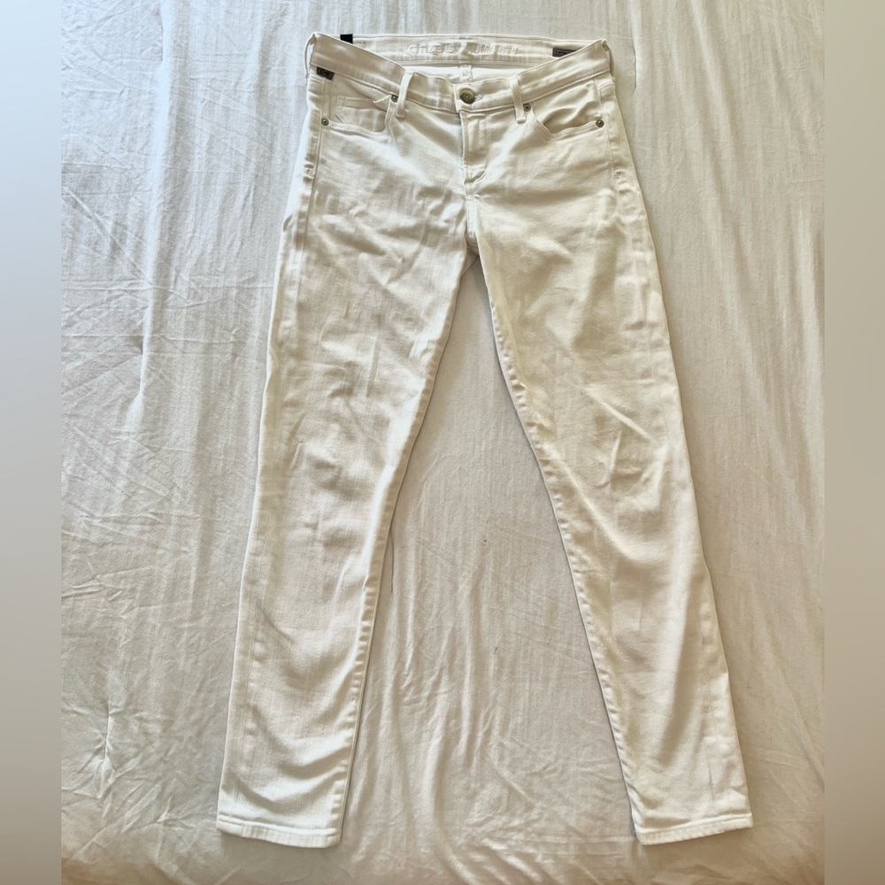 Citizens Of Humanity White Avedon Jeans